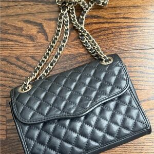 Rebecca Minkoff Black Quilted Crossbody Bag
